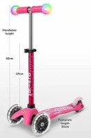 Trotinetă Micro Mini Deluxe Magic LED (MMD130) imaginea #4 — magazin online Desire.md