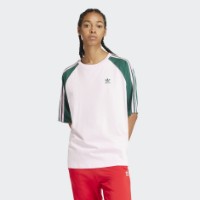 Женская футболка Adidas Blocked Tee Os Clear Pink, s.L