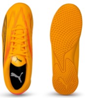Ghete pentru fotbal Puma Ultra Play It Jr Sun Stream/Puma Black/Sunset Glow, s.37.5 imaginea #5 — magazin online Desire.md