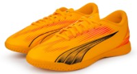 Ghete pentru fotbal Puma Ultra Play It Sun Stream/Puma Black/Sunset Glow, s.42.5 imaginea #1 — magazin online Desire.md