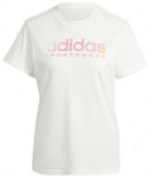 Tricou de dame Adidas W Lin Spw Gt Off White, s.M imaginea #1 — magazin online Desire.md