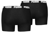 Сhiloţi pentru bărbați Puma Men Everyday Basic Boxer 2P Black, s.L