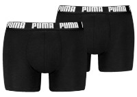 Сhiloţi pentru bărbați Puma Men Everyday Basic Boxer 2P Black, s.XXL