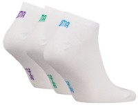 Ciorapi pentru bărbați Puma Unisex Sneaker Plain 3P White Colour Combo, s.39-42