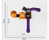 Complex de joacă Badar BDREK 1 imaginea #3 — magazin online Desire.md