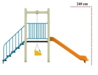 Complex de joacă Badar BDRK 01 imaginea #5 — magazin online Desire.md