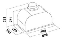 Вытяжка Falmec Gruppo Incasso Evo 50 800 (CGIW50.E11P2#ZZZI491F) фото №3 — интернет-магазин Desire.md