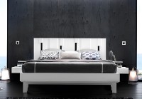 Кровать Fabrik Home Simfonie Белый Ясень фото №3 — интернет-магазин Desire.md