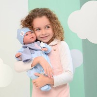 Păpușa Llorens Mimo Llorón Babero Perrito (74120) imaginea #3 — magazin online Desire.md