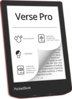 Электронная книга Pocketbook Verse Pro Passion Red фото №2 — интернет-магазин Desire.md
