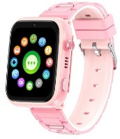 Детские умные часы XO H130 GPS 4G Pink