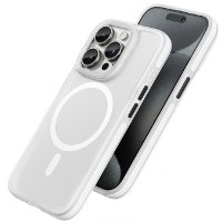 Husa de protecție Hoco AS2 Lord Magnetic Protective Case for iPhone 15 Pro Max White