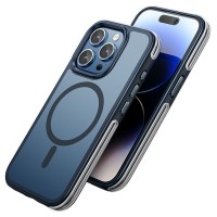 Чехол Hoco AS5 19ft Anti-fall Flexible Airbag Magnetic Case for iPhone 15 Blue