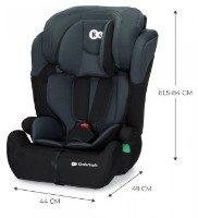 Scaun auto pentru copii Kinderkraft Comfort Up 2 i-Size Black (KCCOUP02BLK0000) imaginea #3 — magazin online Desire.md