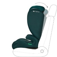 Детское автокресло Kinderkraft I-Spark i-Size Green (KCISPA00GRE0000) фото №4 — интернет-магазин Desire.md