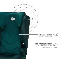 Детское автокресло Kinderkraft I-Spark i-Size Green (KCISPA00GRE0000) фото №5 — интернет-магазин Desire.md