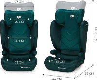 Детское автокресло Kinderkraft I-Spark i-Size Green (KCISPA00GRE0000) фото №7 — интернет-магазин Desire.md