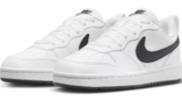 Ghete pentru copii Nike Court Borough Low Recraft (Gs) White/Black, s.36.5