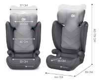 Детское автокресло Kinderkraft I-Spark i-Size Grey (KCISPA00GRY0000) фото №5 — интернет-магазин Desire.md
