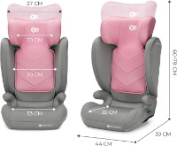 Детское автокресло Kinderkraft I-Spark i-Size Pink (KCISPA00PNK0000) фото №7 — интернет-магазин Desire.md