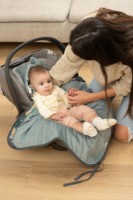 Конверт для малышей Sensillo Velvet Auto Green (70307) фото №7 — интернет-магазин Desire.md