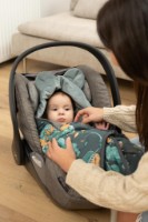 Конверт для малышей Sensillo Velvet Auto Green (70307) фото №10 — интернет-магазин Desire.md