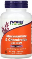 Protecție de articulație NOW Glucosamine & Chondroitin MSM 90cap