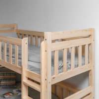 Pat copii MobiCasa Etajat Garfield 90x200 Natur imaginea #3 — magazin online Desire.md