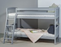 Pat copii MobiCasa Etajat Dino 90x200 Grey imaginea #2 — magazin online Desire.md