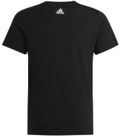 Детская футболка Adidas Essentials Linear Logo Cotton Slim Fit Tee Black, s.170 фото №2 — интернет-магазин Desire.md