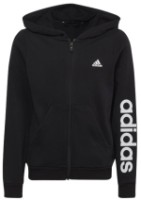 Hanorac pentru copii Adidas G Lin Fz Hd Black, s.140