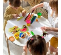 Măsuță pentru copiii Veres Monaco White\Beech (46.390.2.15) imaginea #2 — magazin online Desire.md