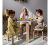 Măsuță pentru copiii Veres Monaco White\Beech (46.390.2.15) imaginea #3 — magazin online Desire.md