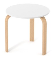 Măsuță pentru copiii Veres Monaco White\Beech (46.390.2.15)