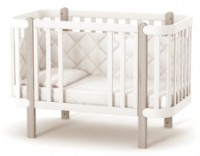 Pătuţ Veres VR 05.3.1.21.13 Monaco White\Cappuccino imaginea #7 — magazin online Desire.md