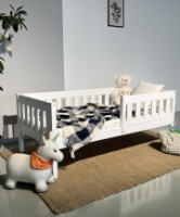 Pat copii MobiCasa Alvin 90x200 White imaginea #4 — magazin online Desire.md