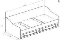 Детский гарнитур ML-Mobila Ливерпуль №9 Слоновая Кость фото №5 — интернет-магазин Desire.md