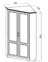 Детский гарнитур ML-Mobila Ливерпуль №9 Слоновая Кость фото №6 — интернет-магазин Desire.md