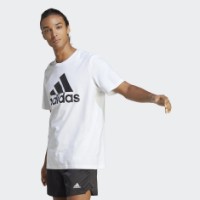 Tricou bărbătesc Adidas Essentials Single Jersey Big Logo Tee White, s.L
