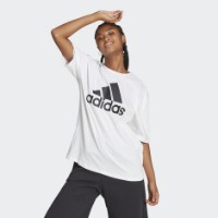 Женская футболка Adidas Essentials Big Logo Boyfriend Tee White, s.XS фото №2 — интернет-магазин Desire.md