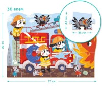 Puzzle Dodo 30 Heroes Firemen (300372) imaginea #3 — magazin online Desire.md