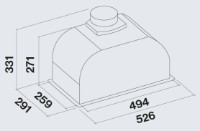 Вытяжка Falmec Gruppo Incasso Touch Vision 50 800 (CGIW50.E16P9#ZZZI491F) фото №3 — интернет-магазин Desire.md