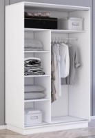 Dulap cu uşi glisante Mobildor-Lux Fox Chipboard/Mirror 140x230 White (fox5486) imaginea #2 — magazin online Desire.md