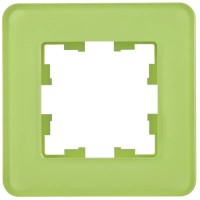 Ramă pentru prize și întrerupătoare IEK BR-M12-G-41-K06