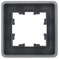 Рамка для розеток и выключателей IEK BR-M12-G-41-K53 фото №2 — интернет-магазин Desire.md