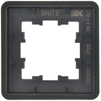 Рамка для розеток и выключателей IEK BR-M12-M-01-K02 фото №2 — интернет-магазин Desire.md