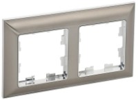 Рамка для розеток и выключателей IEK Brite BR-M22-12-4-K23 10pcs