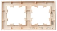 Рамка для розеток и выключателей IEK BR-M22-G-31-K96 фото №2 — интернет-магазин Desire.md