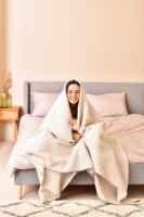 Покрывало MobiCasa Adina 200x220 Lapte фото №3 — интернет-магазин Desire.md