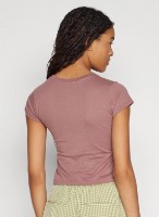 Tricou de dame Converse Blooming Skate Tee Pink, s.M imaginea #3 — magazin online Desire.md